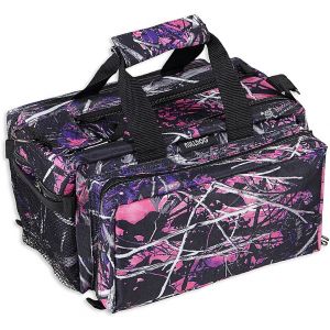 Bulldog Cases Black Camo Deluxe Muddy Girl Range Bag with Strap